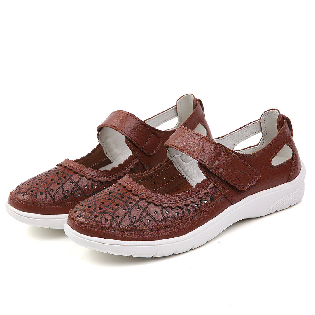 Jean - Cutout Comfort Soft Sole Shoes