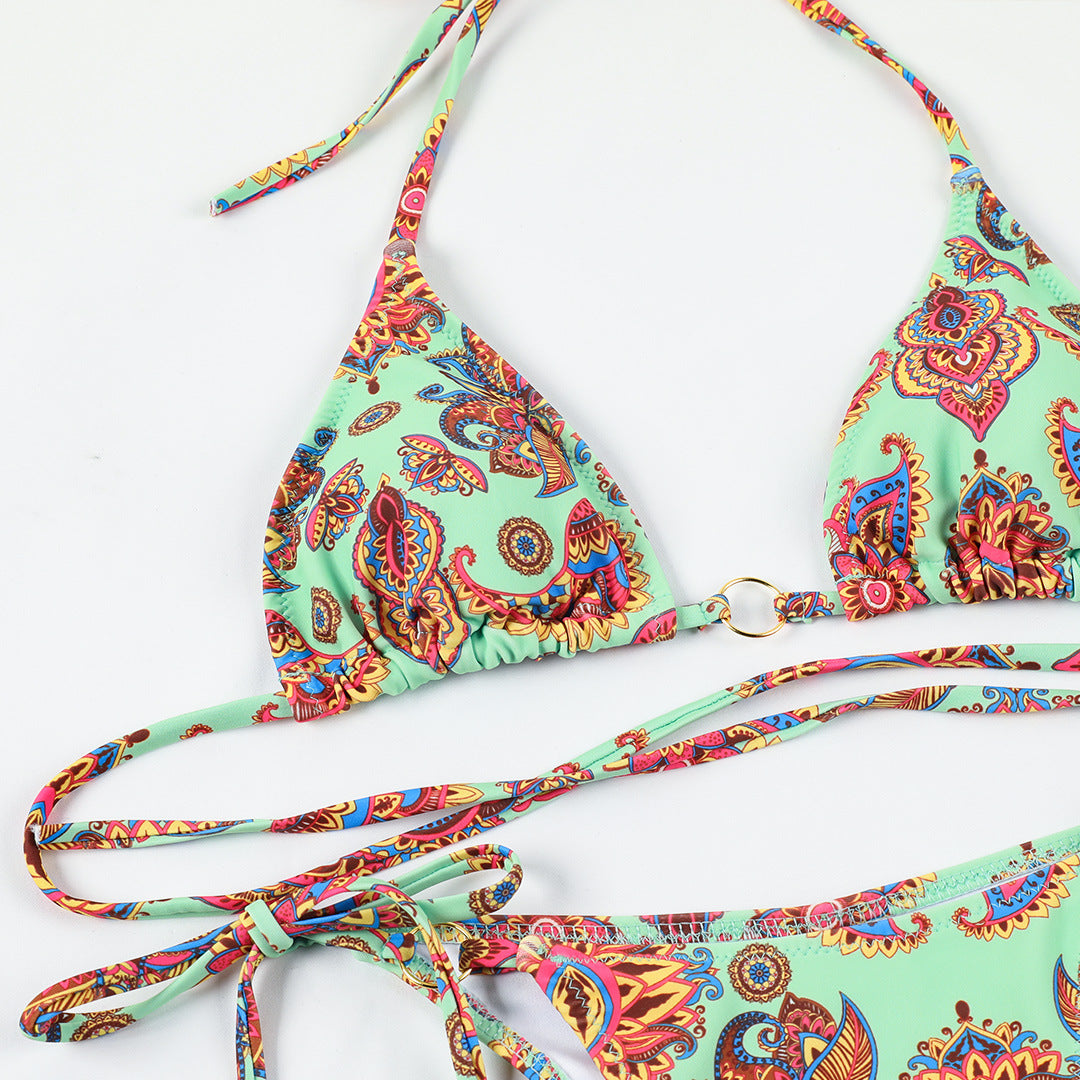 Elowen - Push-Up Micro Split Bikini Set
