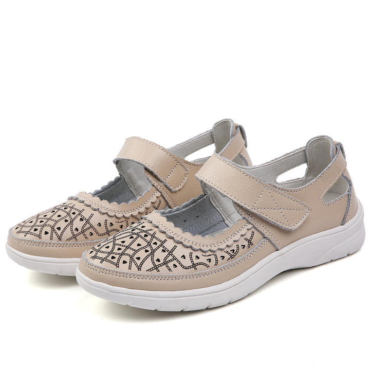 Jean - Cutout Comfort Soft Sole Shoes