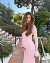 Riley - Maternity Ribbed Knit Bodycon Dress