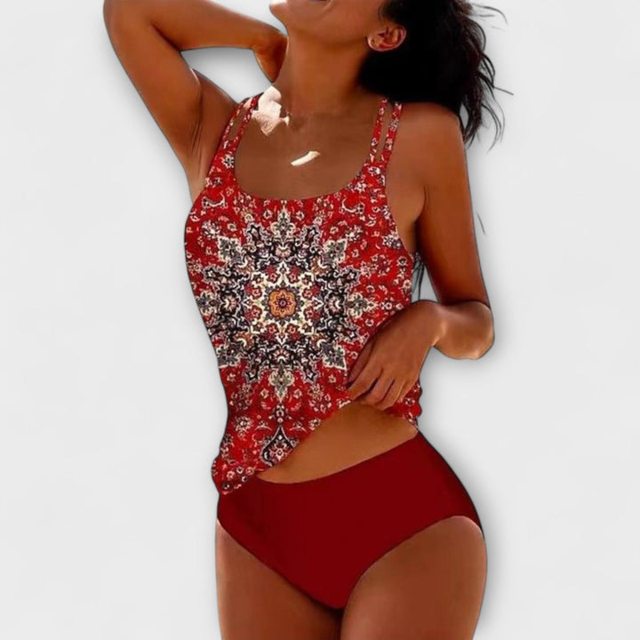 Christina - Chic Printed 2-Piece Bikini Set