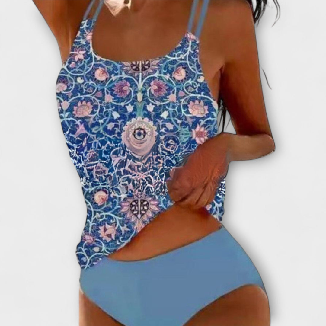 Christina - Chic Printed 2-Piece Bikini Set