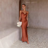Solandra – Long Satin Dress