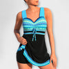 Hallie - Retro Print Sling Two-Piece Swimwear