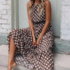 Paige - Boho Polka Dot Long Maxi Dress