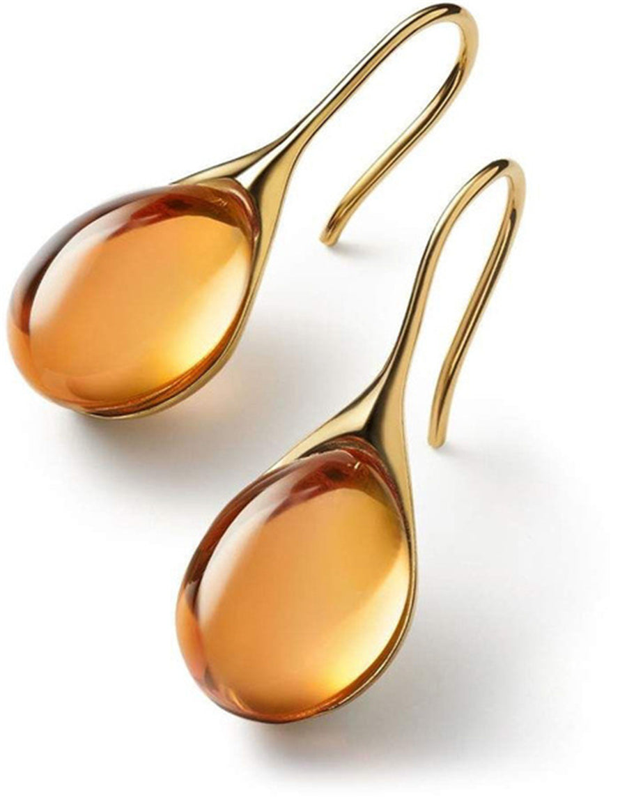Kayla - Elegant Crystal Gold Earrings for Women