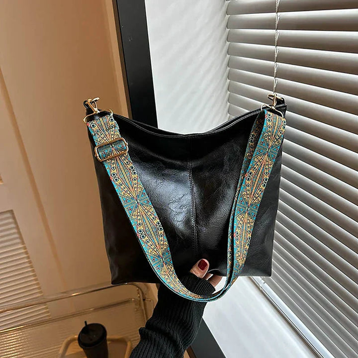 Alora - Vintage PU Leather Crossbody Shoulder Bag