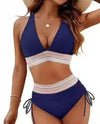 Erin - High Waist Split Bikini Set