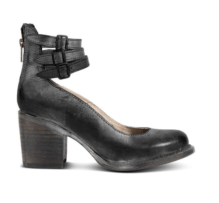 Ever - Women’s Round Toe Chunky Heels