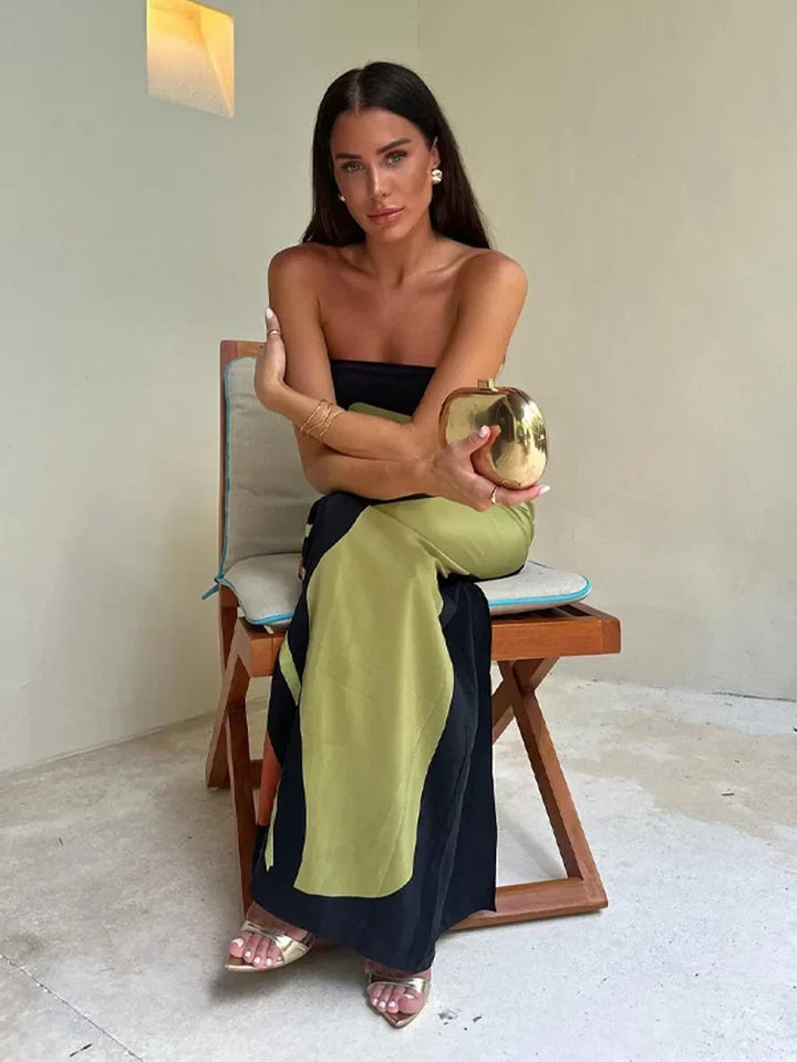 Galina -  Classic Maxi Dress for Summer