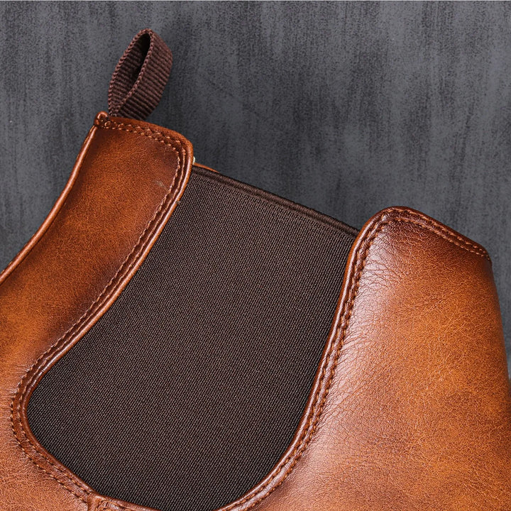 Robert - Timeless Chelsea Leather Boots