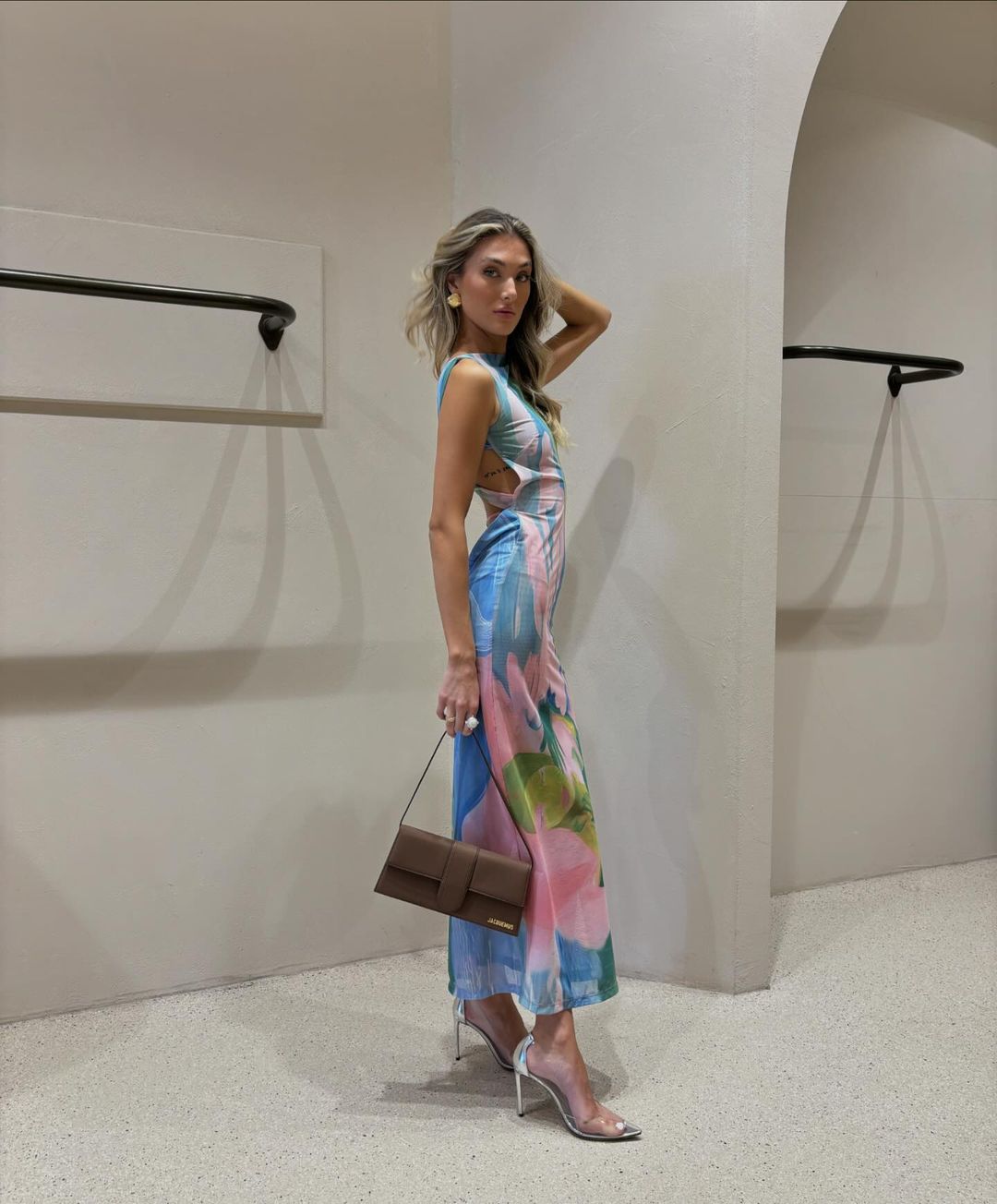 Scarlett - Women's Tie Dye Sleeveless Maxi Dress