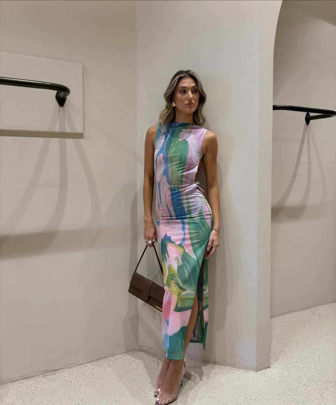 Scarlett - Women's Tie Dye Sleeveless Maxi Dress