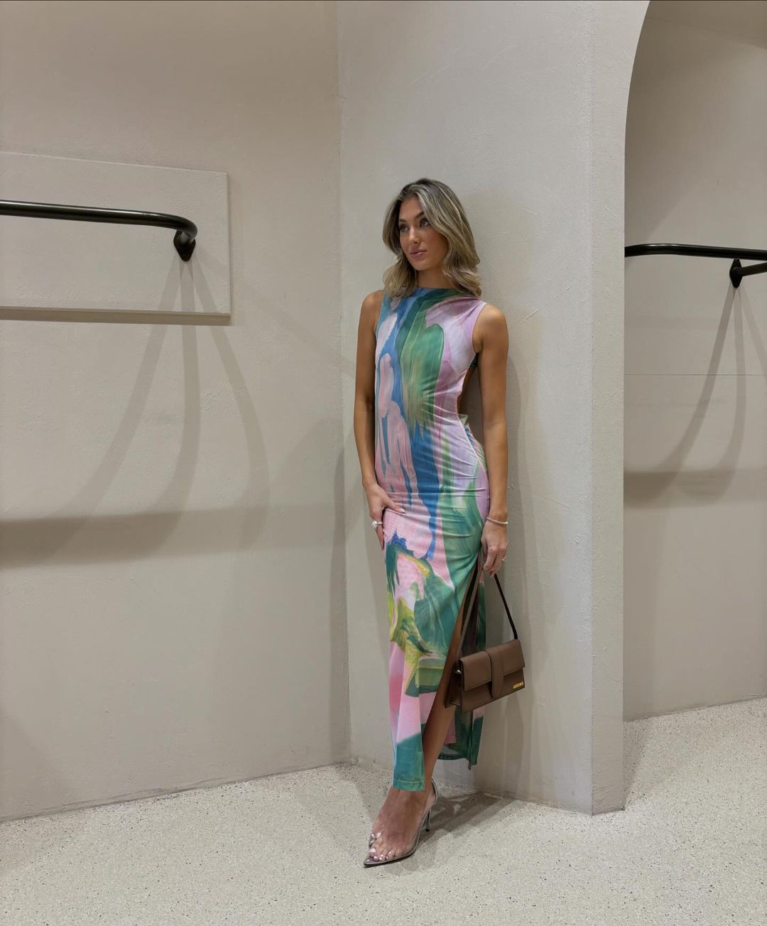 Scarlett - Women's Tie Dye Sleeveless Maxi Dress
