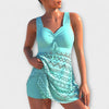 Adele - Skirt Style High Waist Two Pieces Swimwear