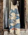 Ffion - Japanese Sardine Art Jumpsuit