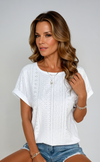 Vespera - Women’s Casual Solid Knitted Top