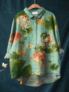 Hazel - Ocean-Inspired Artistic Fish Shirt