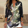 Nixie - Stylish Women's Flight Print Blouse