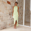 Cyra - Elegant Backless Slim Halter Dress