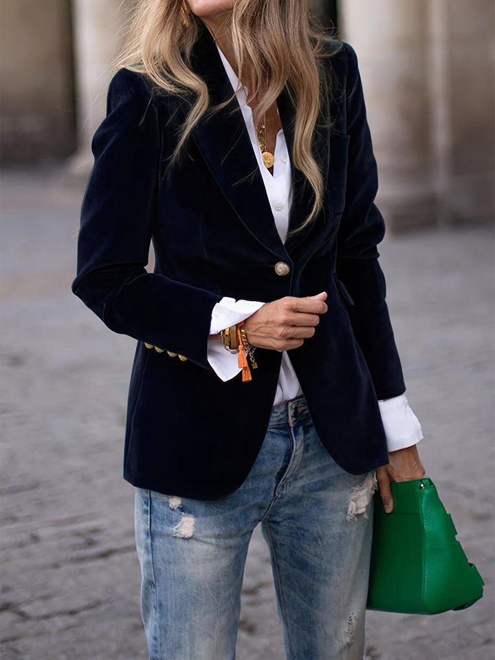 Lennox - Classic Velvet Blazer