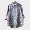 Selene - Retro-Inspired Loose Fit Printed Top