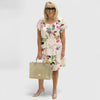 Faye - Trendy Women’s Irregular Floral Dress