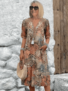 Ivrina - Casual Knee-Length Pocket Dress