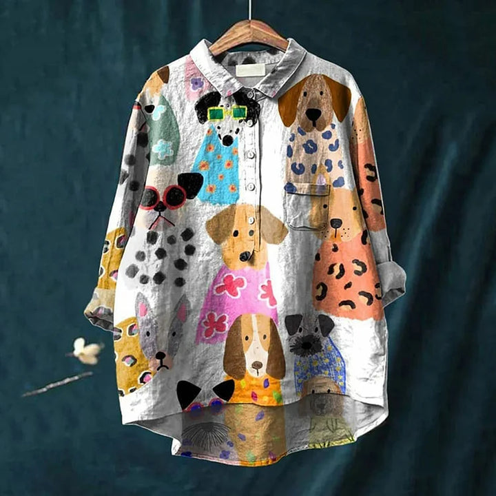 Scarlett - Artistic Dog Art Shirt