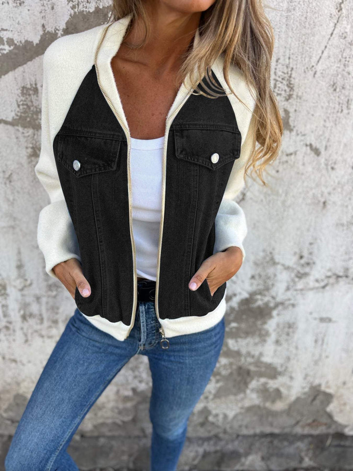 Audrey - Versatile Classic Denim Jacket