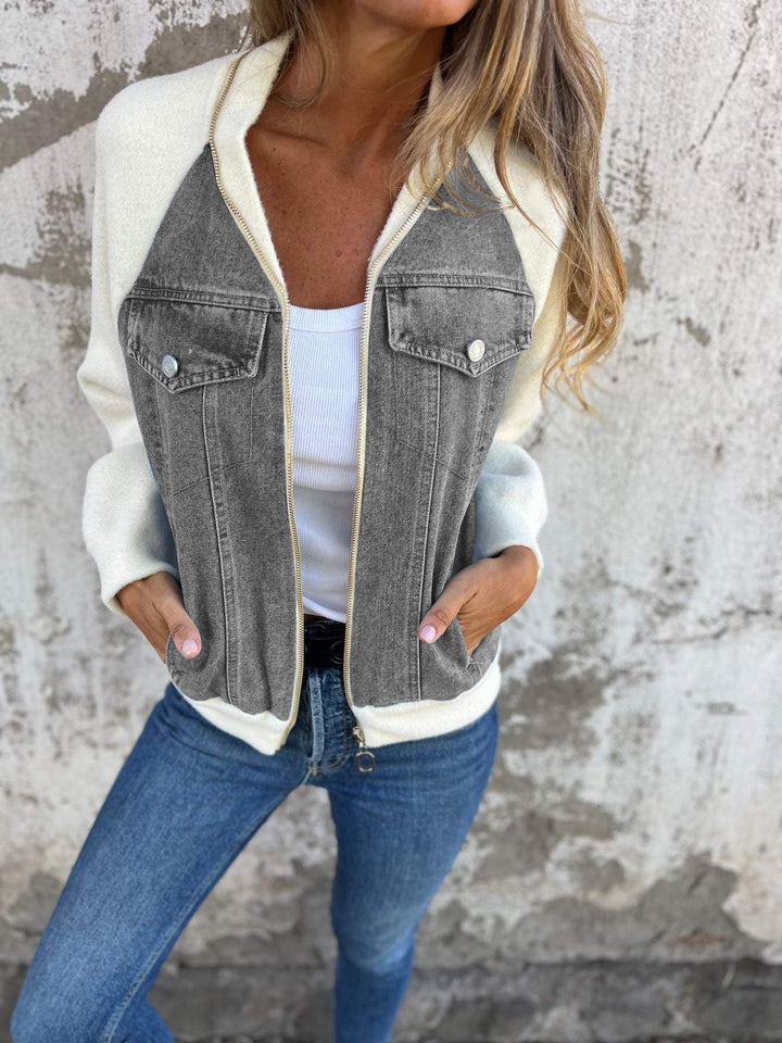 Audrey - Versatile Classic Denim Jacket