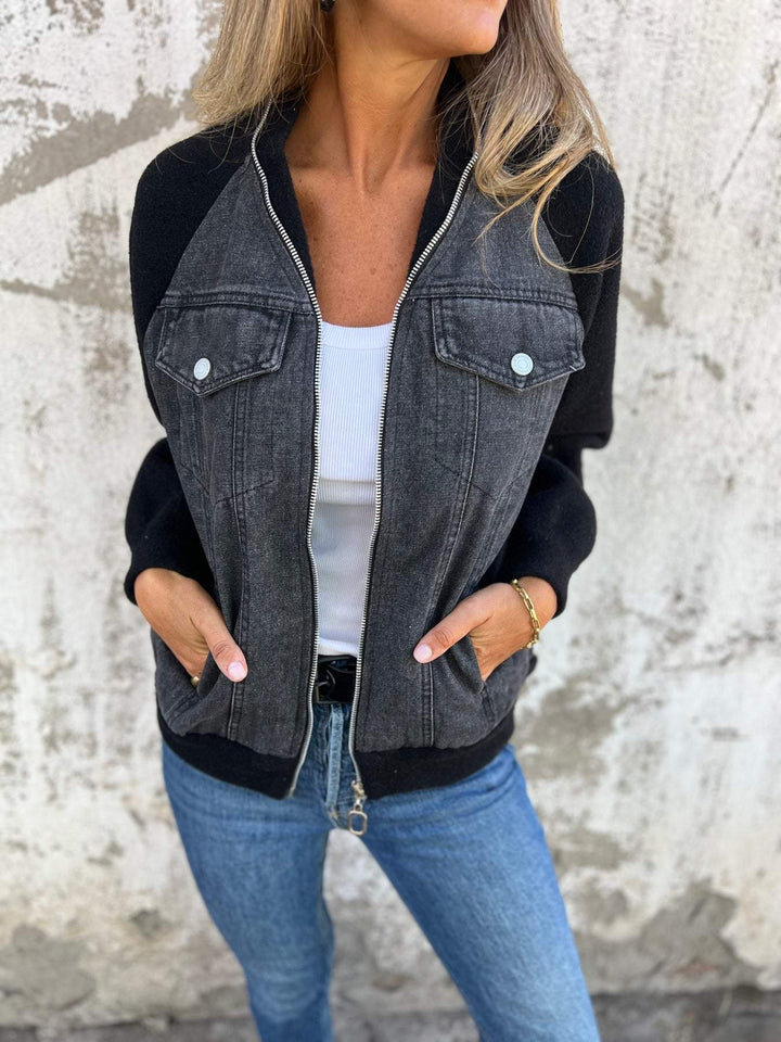 Audrey - Versatile Classic Denim Jacket