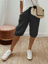 Windra - Casual Breathable Knee-Length Shorts
