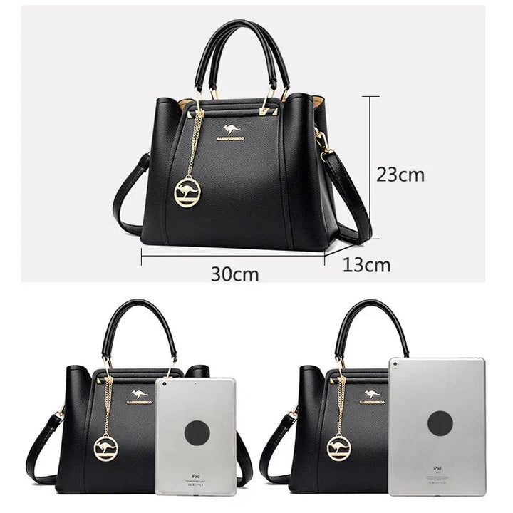 Zuri - 3-Layer Large Capacity Handbag
