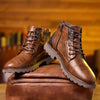 Charles - Classic Style Premium Lace-Up Boots
