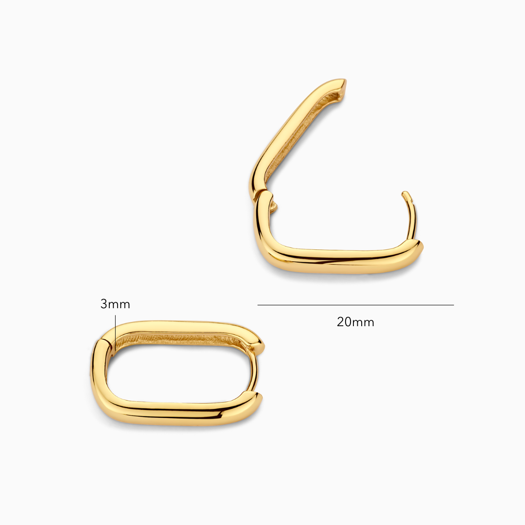Janais - Icon Hoops Statement Earrings